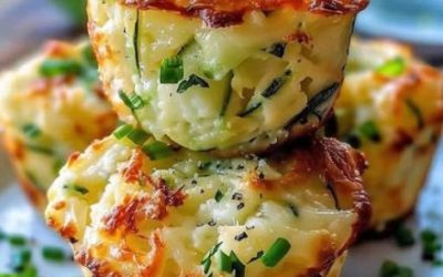 Chrupiące muffiny z cukinii, ziemniaków i parmezanu – pyszna alternatywa na zdrową przekąskę