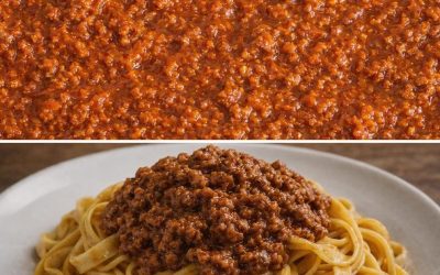 Die Bolognese-Sauce meiner Großmutter: das Rezept mit seiner geheimen Zutat