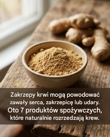 7 produktów spożywczych, które pomagają rozrzedzić krew i chronić serce