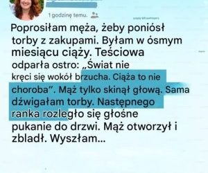 Jestem w ósmym miesiącu ciąży i mam trudności z robieniem zakupów