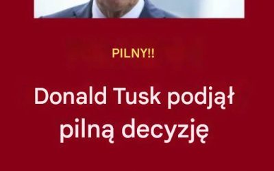 Premier Tusk podjął ważną decyzję! Alarm w Polsce