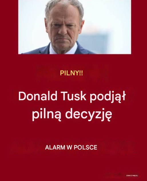 Premier Tusk podjął ważną decyzję! Alarm w Polsce
