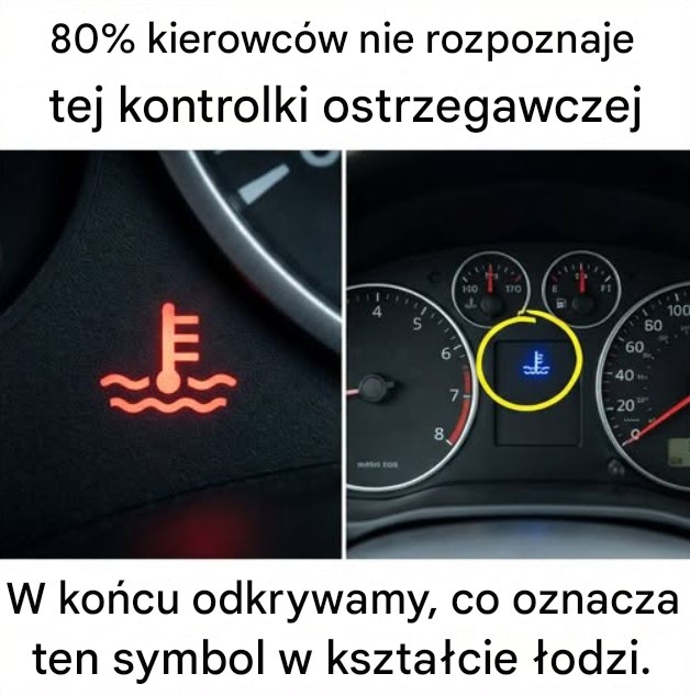 Kontrolka „łódki” – groźny sygnał przegrzania silnika