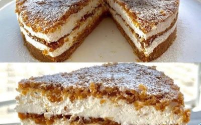 10-minutowe ciasto cytrynowe bez pieczenia