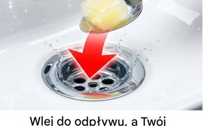 Wlej do zlewu, a stopa nigdy więcej się nie zatka!