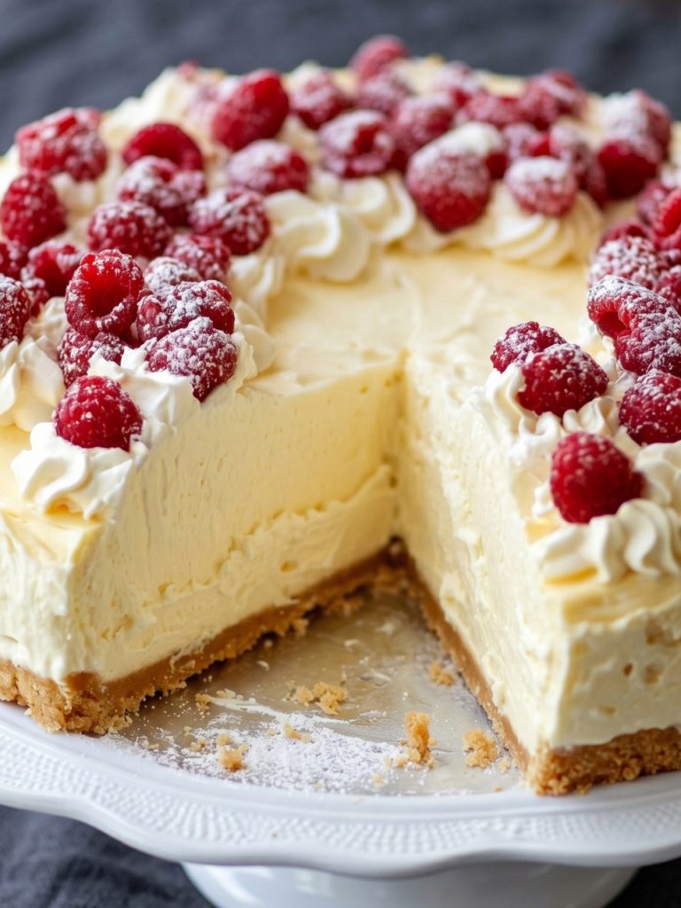 Miękkie mascarpone z malinami na zimno – Smaki Raju