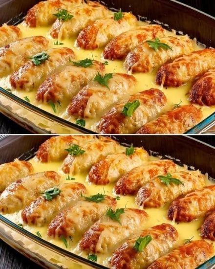 Ten przepis to mój ulubiony! Cała moja rodzina go uwielbia i jest super pożywny. Robię go prawie codziennie, bo jest taki pyszny! Uzależnisz się od