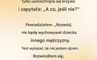 Pytanie, które zmienia wszystko