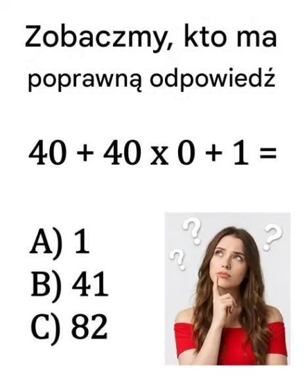 Jesteś wystarczająco inteligentny, aby rozwiązać tę skomplikowaną zagadkę matematyczną