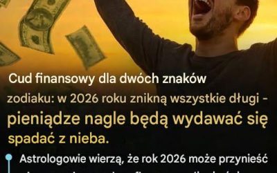 Finansowanie na dzień Sternzeichen: 2026 w przyszłym roku wszyscy zagubieni – całe miejsce trafi do Himmel zu fallen artikel w komentarzu⬇️