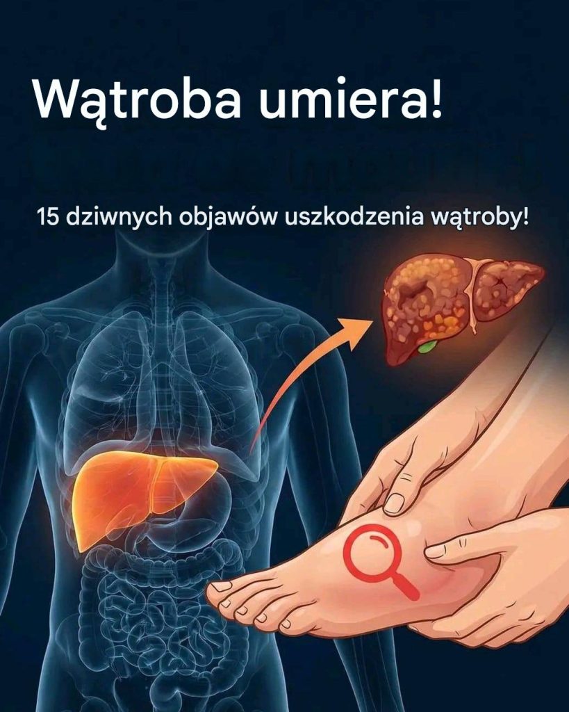 8 sygnałów ostrzegawczych, że Twoja wątroba jest pełna toksyn i powoduje przybieranie na wadze