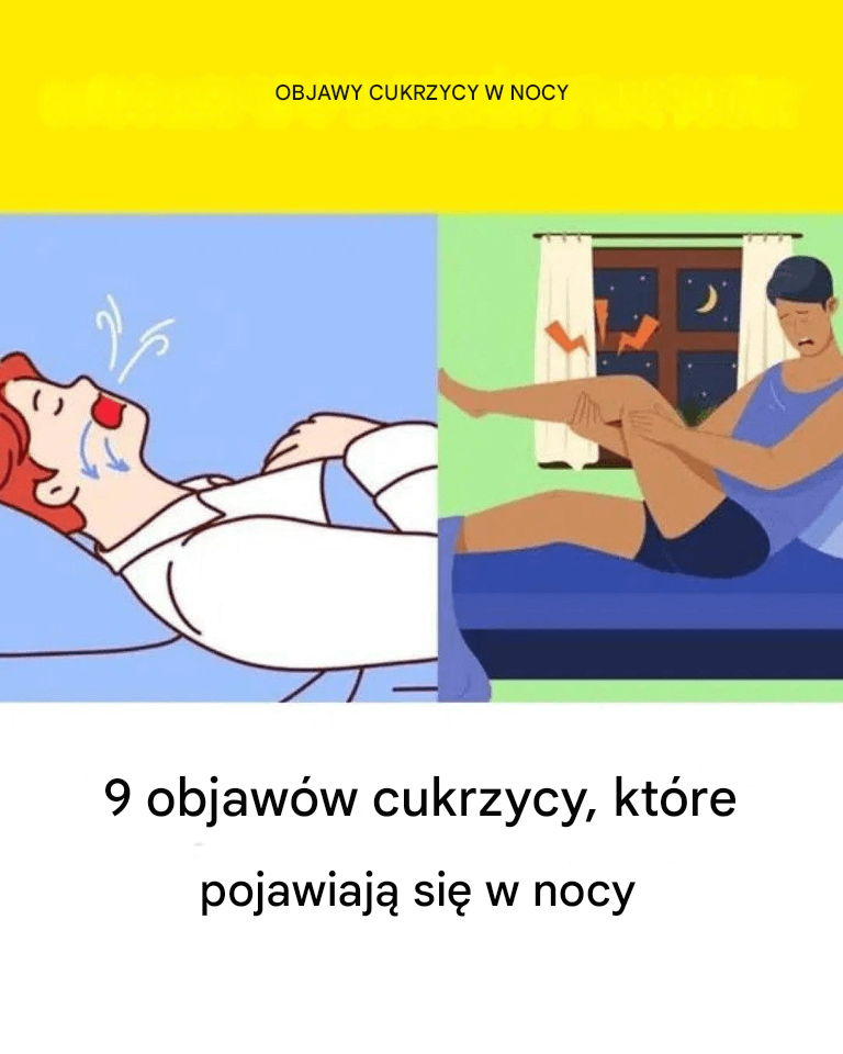 9 cichych objawów cukrzycy, które pojawiają się w nocy – nie ignoruj ​​tych nocnych sygnałów