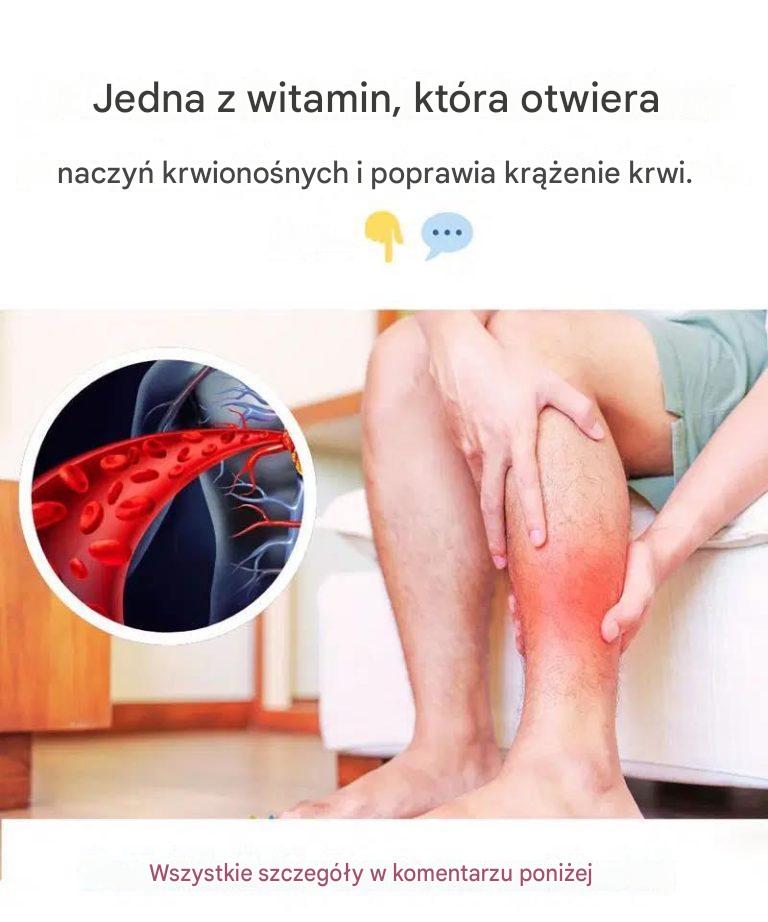 Jedyna witamina, która rozszerza naczynia krwionośne i poprawia krążenie krwi.