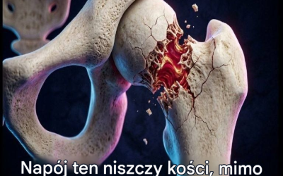 Pięć napojów najbardziej szkodliwych dla kości, według ekspertów w dziedzinie zdrowia.