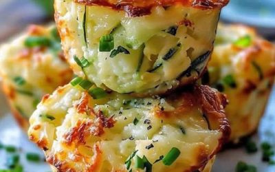 Chrupiące muffiny z cukinii, ziemniaków i parmezanu – pyszna alternatywa na zdrową przekąskę