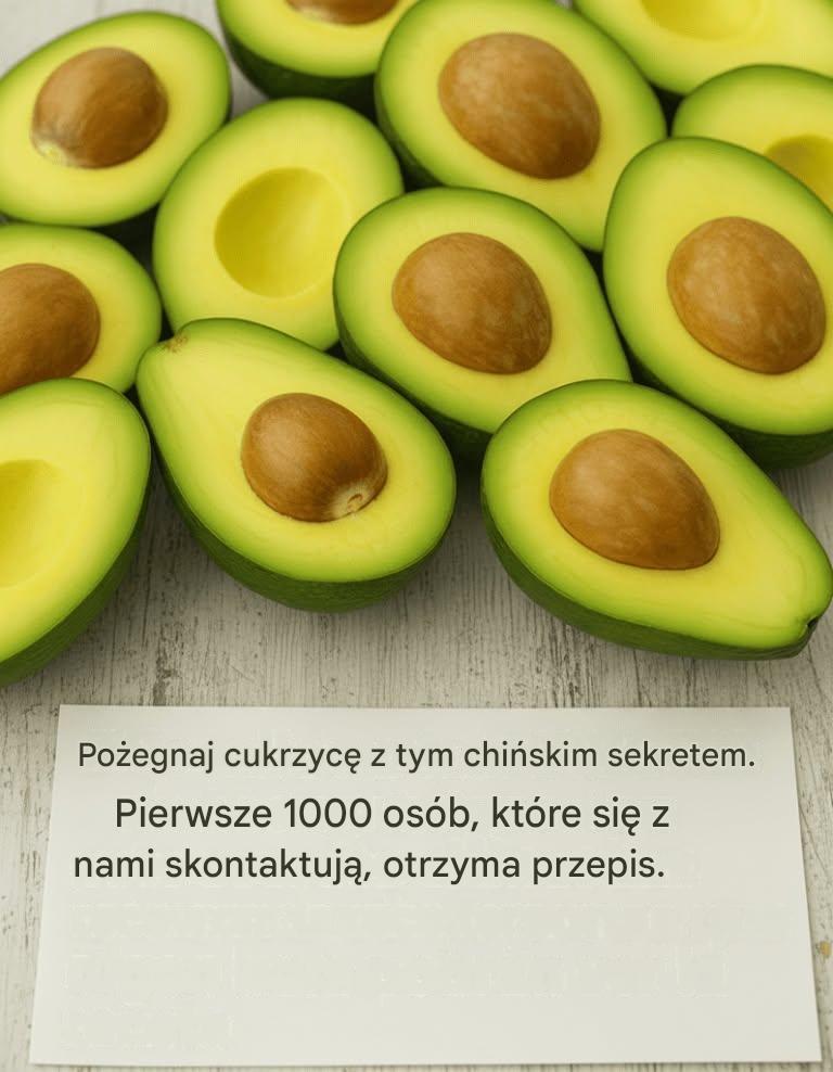 Chiński sekret leczenia cukrzycy dzięki meksykańskiemu awokado!