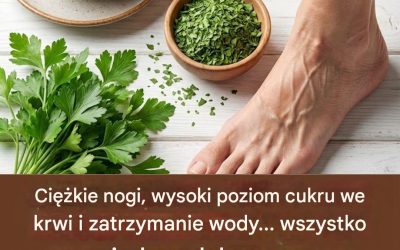 Pietruszka: prosty środek, który nasze babcie stosowały na ciężkie nogi i za dodatkową wodę
