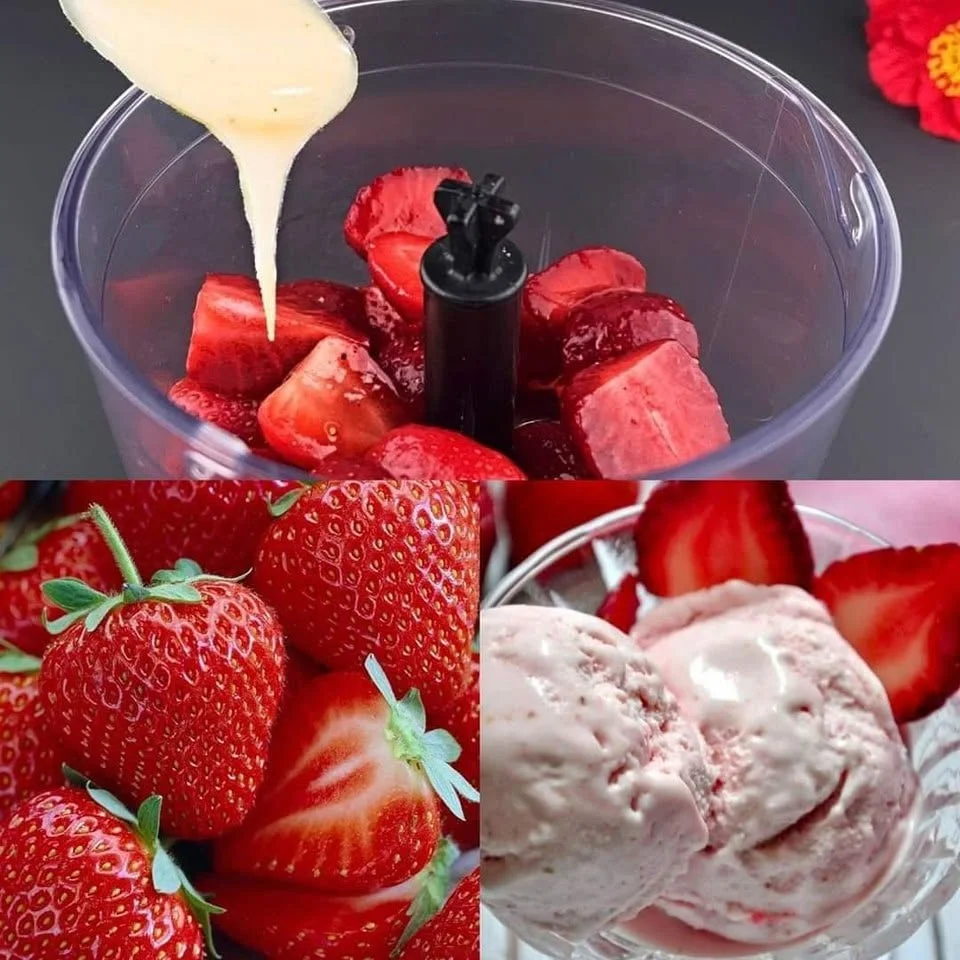 Domowe lody truskawkowe: Prosta i naturalna przekąska