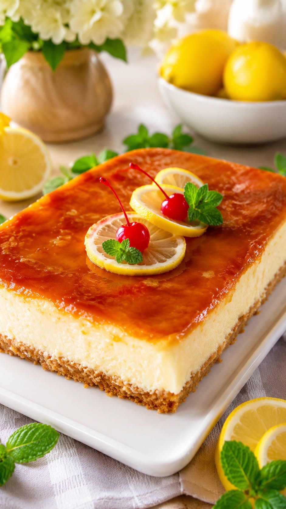 Tarta jogurtowo-cytrynowa