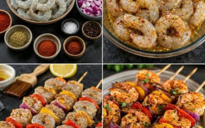 🍋🍤IDEALNY PRZEPIS NA SZASZŁYKI Z KREWETEK NA KAŻDĄ OKAZJĘ!