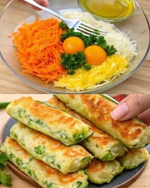 Chrupiące paluszki z cukinii z marchewką Crunch