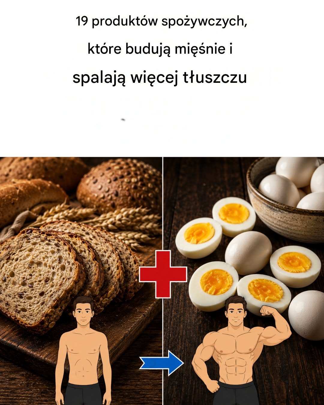Produkty zwiększające masę mięśniową i spalające więcej tłuszczu