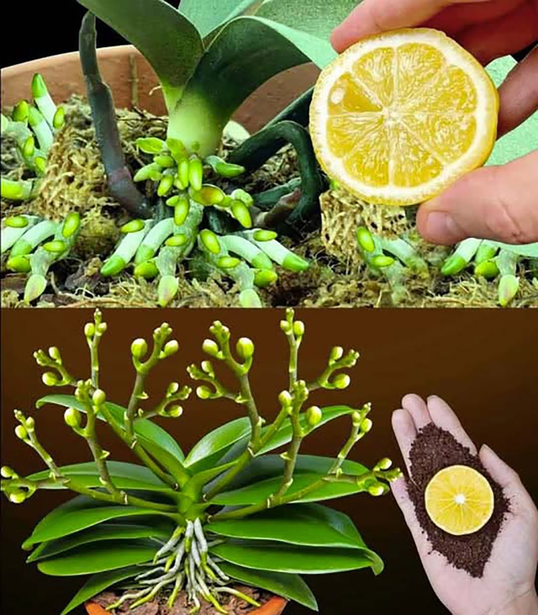 Orchid Glow: Odkryj nieoczekiwaną moc cytryny i fusów po kawie