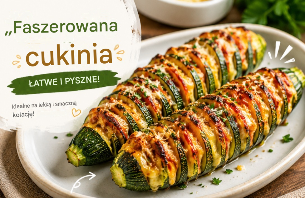 Najlepszy przepis na cukinię Hasselback