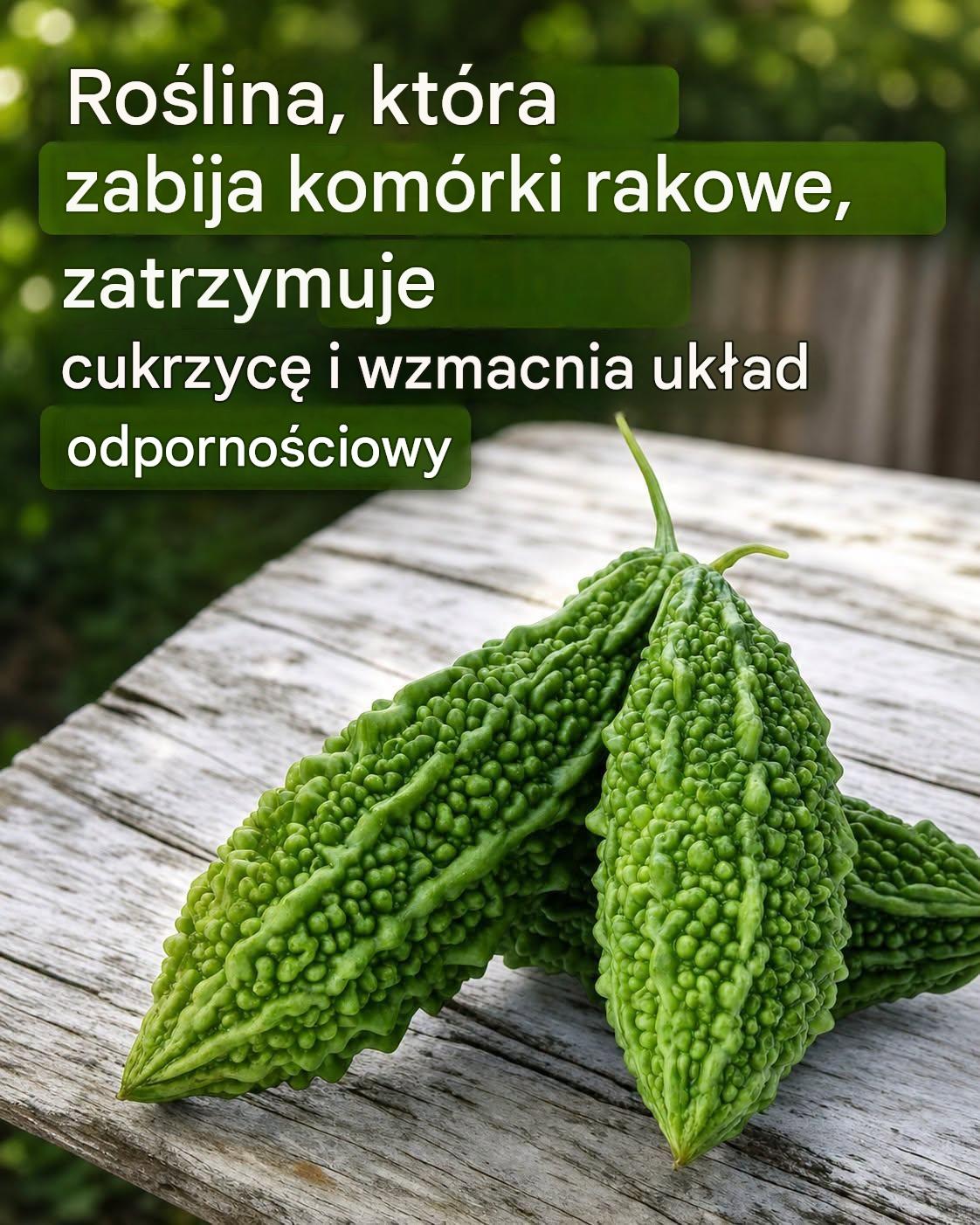 Roślina, która zabija komórki rakowe, zatrzymuje cukrzycę i wzmacnia układ odpornościowy